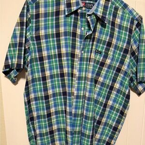 Chaps Men's Vibrant Plaid Button-Down Shirt